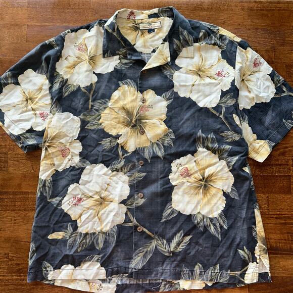 Tommy Bahama Other - Tommy Bahama men's 100% silk Hawaiian shirt size XL